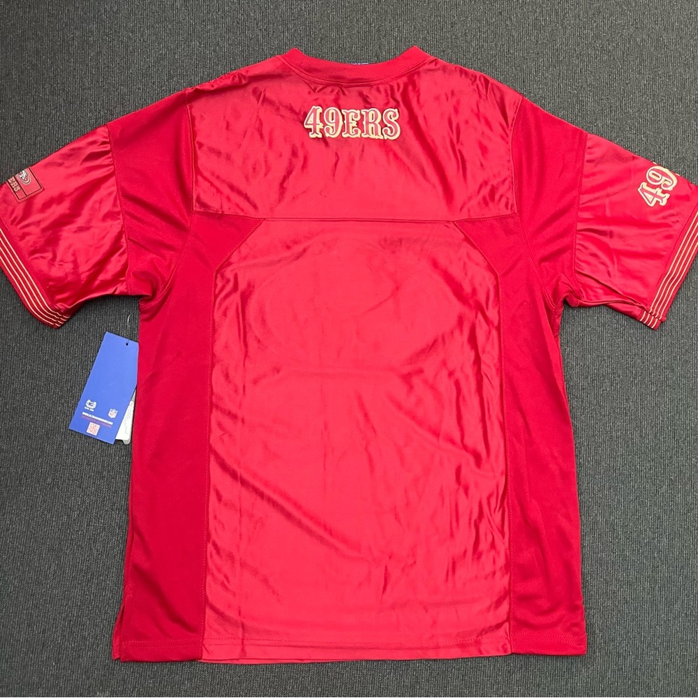San Francisco 49ers (Menβs size Medium) NFL Team Apparel Jersey - Picture 5 of 5